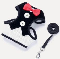 Шлейка-жилет с поводком EV-72 "Джентельмен" 1см*1шт