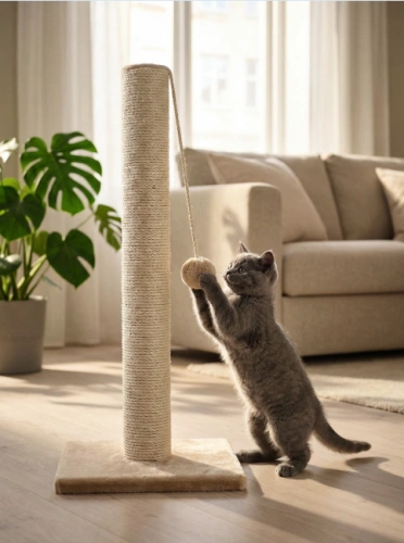 377 Столб большой сизалевый 100см
