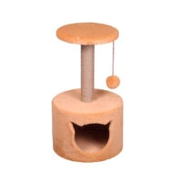 053 Домик с лежанкой круглый малый 35*35*62см 