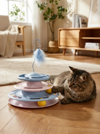 Игрушка для кошек трэк Q/HZCDD 030-2023 24*30см коробка