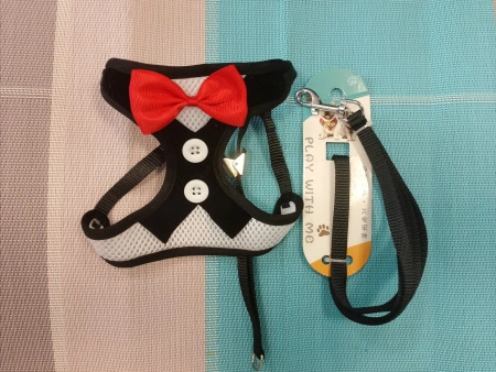 Шлейка-жилет с поводком EV-72 "Джентельмен" 1см*1шт