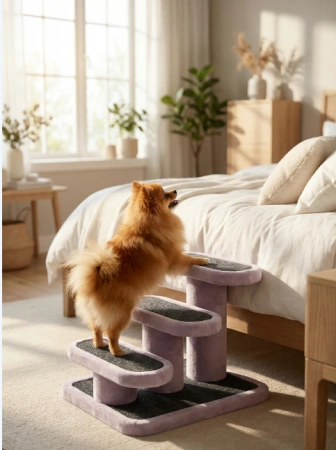 105 Лесенка для собак 35*40*33см 