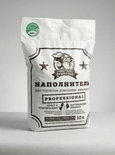 "Чистые пушистые комкующийся классический" 10л