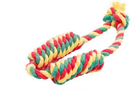 D-2366-YGR Сарделька канатная 2шт Doglike средняя (color)