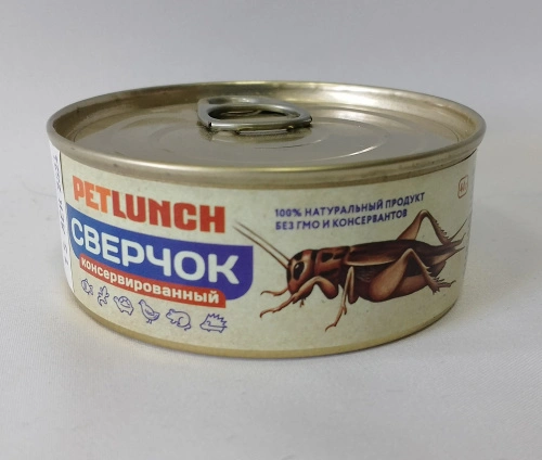 Petlunch сверчок консервированный 40гр