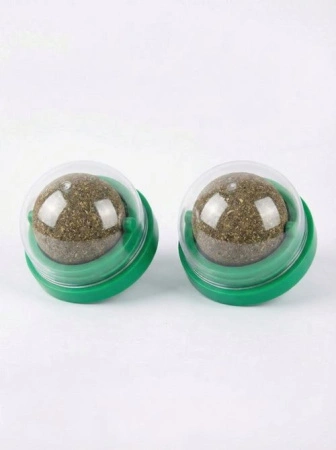 СТ2304077 Вращающияся шарик-леденец, кошачья мята 3,5см