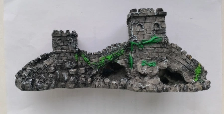 6029 Грот для аквариума китайская стена 22*10см