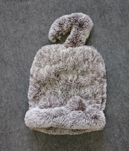 5/8 Лежанка карман "Киска" мех 55*55см