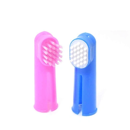 529-1 Зубная щётка для домашних животных пластик