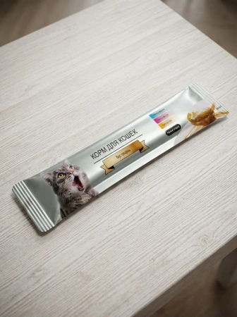 Cat Food суп лакомство для кошек со вкусом говядина 15гр