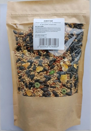 Amistar корм премиум для волнистых и средних попугаев 400гр