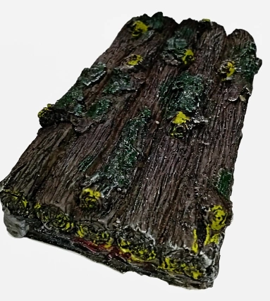 99043 Грот для аквариума плот прямоугольный 21*12*4см