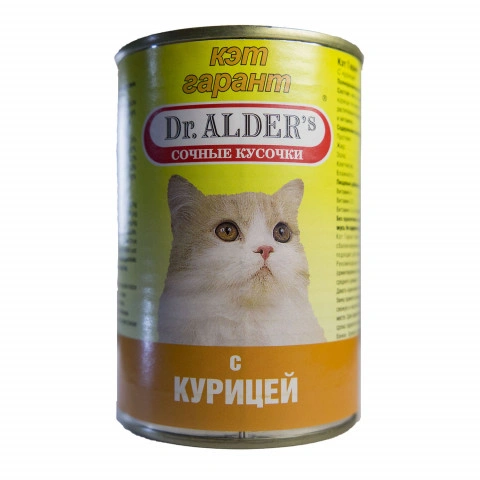 Кэт гарант для кошек курица 415гр (Monge)