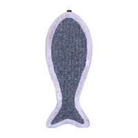 254 Когтеточка рыба средняя ворсовая 60*25см