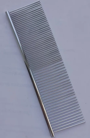 30021 Расчёска для животных метал 19*5см м/уп