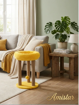 095 Лежанка "Даная 2"с мягким бортом 40*40*60см