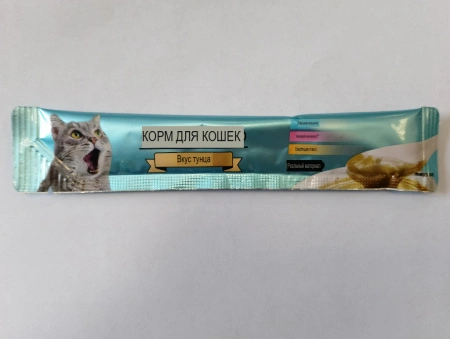 Cat Food суп лакомство для кошек со вкусом тунца 15гр