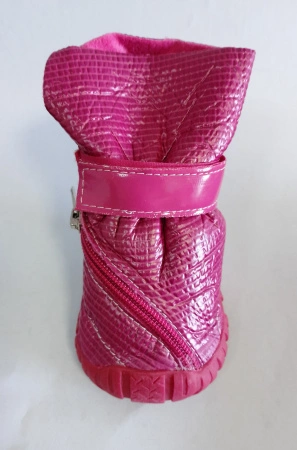 Ботинки зимние с косым замком размер 2