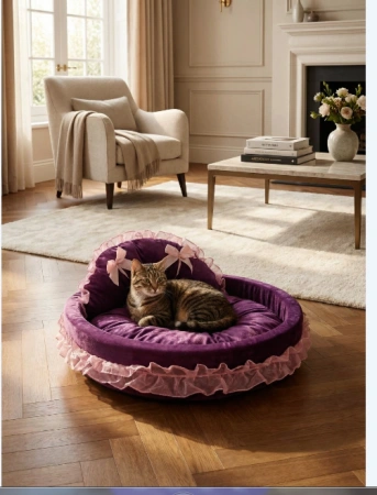 5/4 Лежанка "Рианна" ткань 50*50*10см