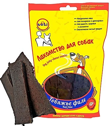 A-Soli д/с Говяжье филе 100гр Be01