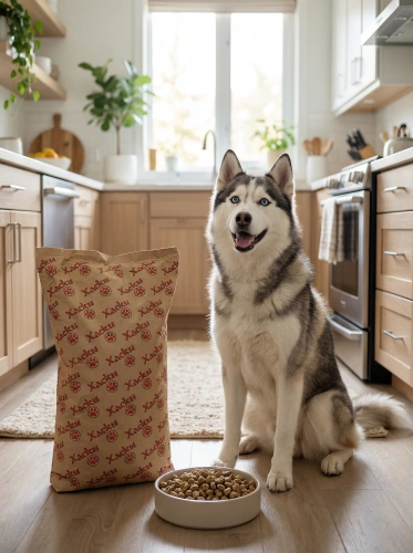 Экструдированный корм "Хаски" 8кг 