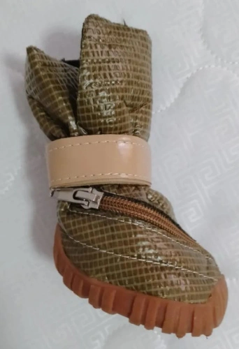 Ботинки зимние с косым замком размер 10