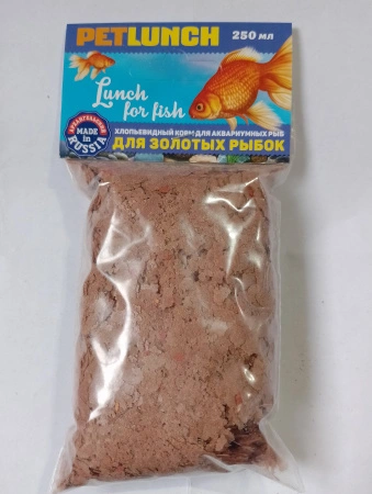 Petlunch корм для золотых рыб 250мл Германия