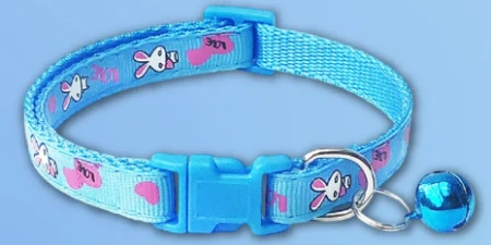 Ошейник EV-007 зверюшки с колокольчиком 1см*12шт (цена за 1 штуку)