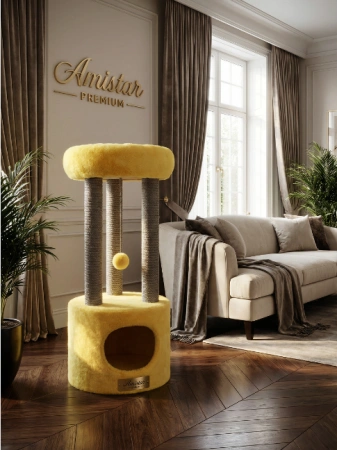 402  Домик с лежанкой "Атланта" 40*40*95см