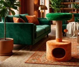 404 Домик с лежанкой "Фиона" 40*40*85см