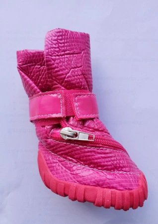 Ботинки зимние с косым замком размер 11