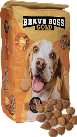 Браво Босс Голд для собак СуперПремиум ягнёнок 1кг