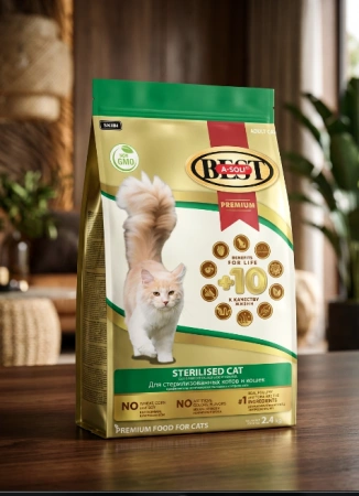 А-Soli Best контроль веса для стерилизованных кошек 2,4кг