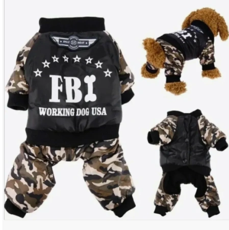 2018 Комбинезон "Dog baby" милитари размер XXL