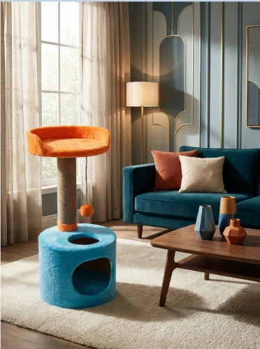 403 Домик с лежанкой "Ника" 40*40*80см