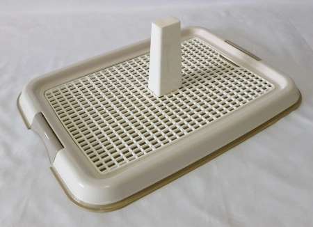 Туалет для собак с сеткой и столбом EV-183 37*49см