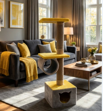 602 Домик "Мира с туннелем" 120*36*36см