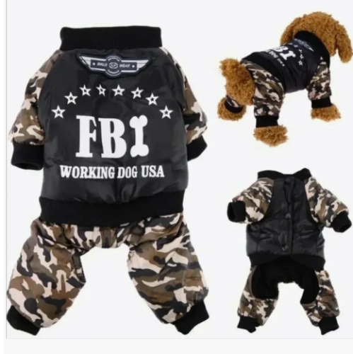 2018 Комбинезон "Dog baby" милитари размер XXL