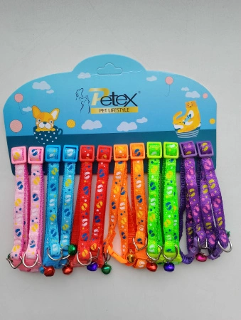 Ошейник EV-015 следики с колокольчиком 1см*12шт (цена за 1 штуку)