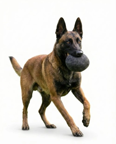 184 Игрушка для собак мяч текстиль 15см