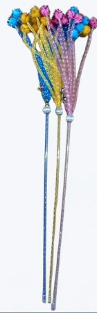 3055 Удочка-дразнилка для кошек "Салют" 32см