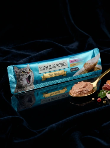 Cat Food суп лакомство для кошек со вкусом тунца 15гр