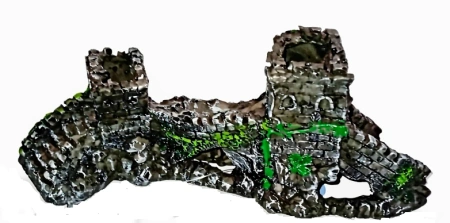 6029 Грот для аквариума китайская стена 22*10см