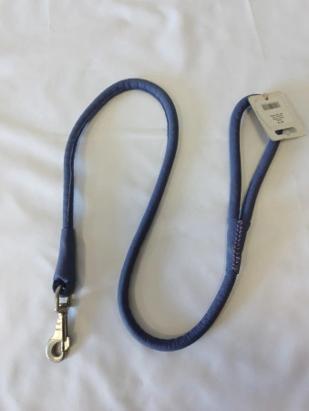 8217 Поводок круглый из мягкой кожи 13мм*1220мм экокожа