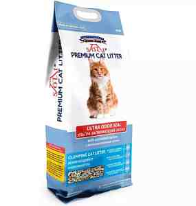 A-Soli комкующийся Ultra Odor Seal (запир/запах с активированным углем) 4кг/5л*4