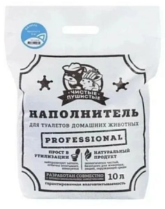 "Чистые пушистые комкующийся ваниль" 10л