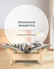 Кровать-гамак для животных 48*35*20см.