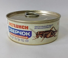 Petlunch сверчок консервированный 40гр