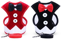 Шлейка-жилет с поводком EV-72 "Джентельмен" 1см*1шт