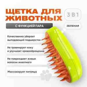 Щётка с паром "Манго" с USB зарядкой JY-06